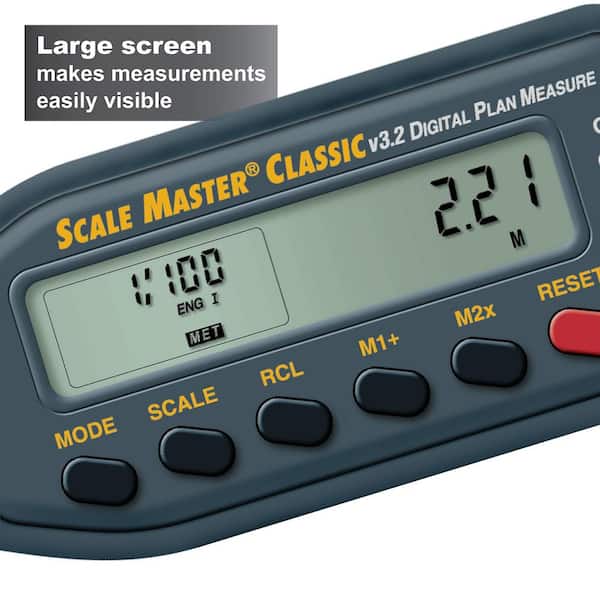 Calculated Industries スケールマスタープロ 6028 Calculated Industries Scale Master Pro XE - 6135 - Light Tool Supply