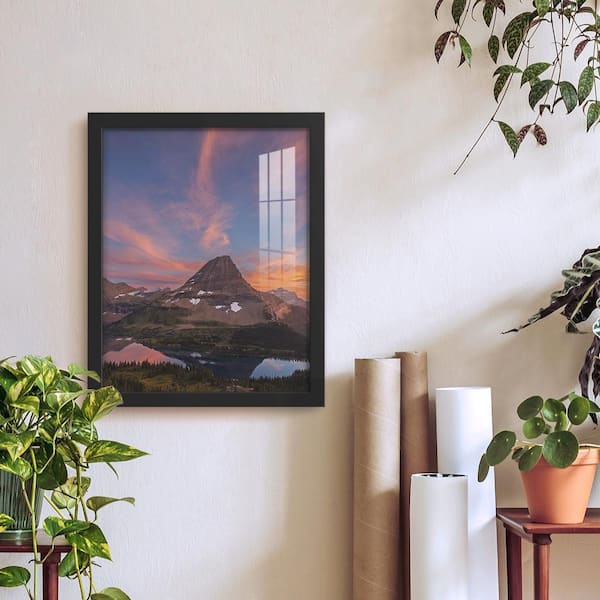 Modern 11 in. x 14 in. Black Picture Frame (Set of 2)