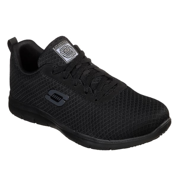 all black skechers shoes