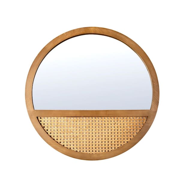 THKSHOUZ 47.24 in. W x 30.71 in. H Rectangular Framless Mirror