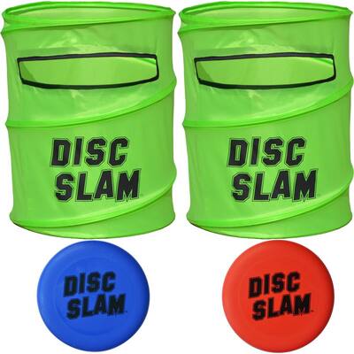 Disc Slam Flying Disc Game Set with 2-Discs and Travel Case