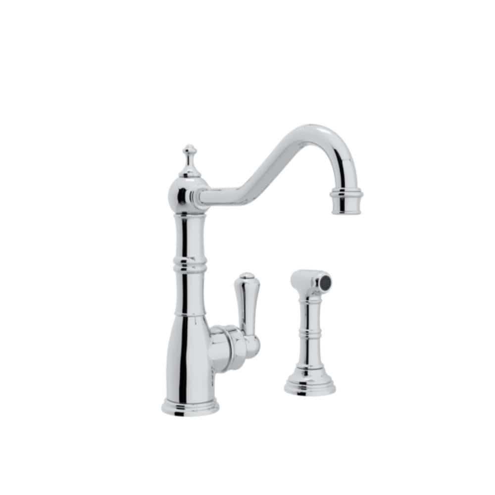 UPC 685333706333 product image for Single-Handle Single Hole Faucet in Polished Chrome Edwardian Era Standard Kitch | upcitemdb.com