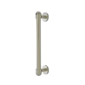 8 in. Center-to-Center Door Pull in Polished Nickel