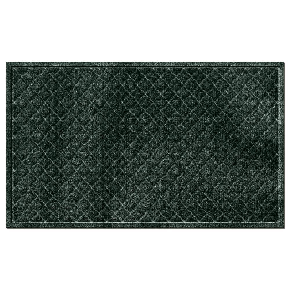 Waterhog Cordova 45 in. x 70 in. PET Polyester Indoor Outdoor Mat Evergreen price history on PriceWatchPro