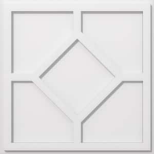 1 in. P X 7-1/2 in. C X 22 in. OD Embry Architectural Grade PVC Contemporary Ceiling Medallion