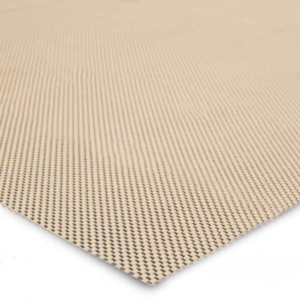 Outdoor Cream 8 ft. X 10 ft. Rectangle Rug Pad
