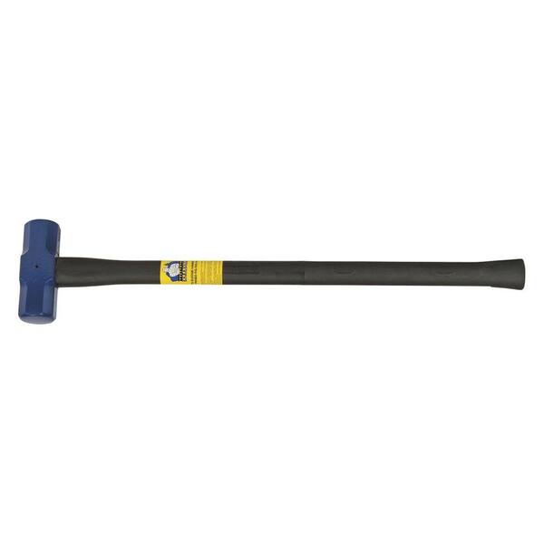 Klein Tools 10 lb. Sledge Hammer with Fiberglass Rubber Grip Handle-DISCONTINUED