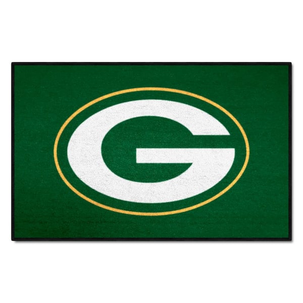 FANMATS Green Bay Packers 1.5 ft. x 2.5 ft. Starter Area Rug