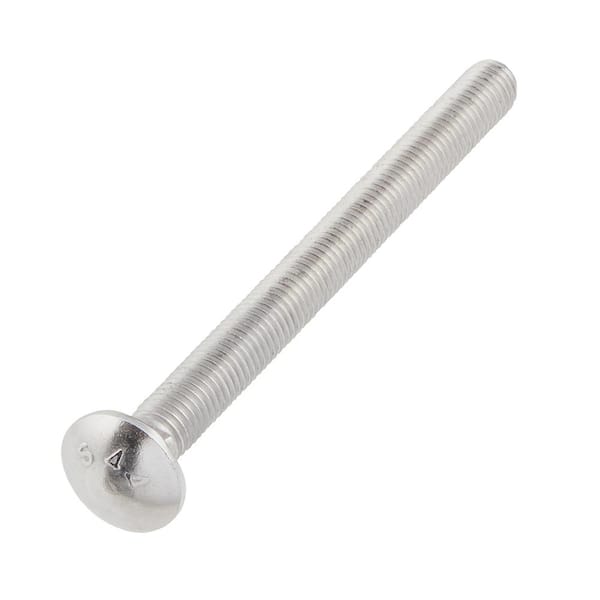 Marine Grade Stainless Steel 1/2-13 X 6 in. Carriage Bolt