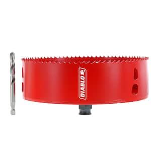 Milwaukee 6-3/8 in. Carbide Recessed Light Hole Saw With Pilot Bit