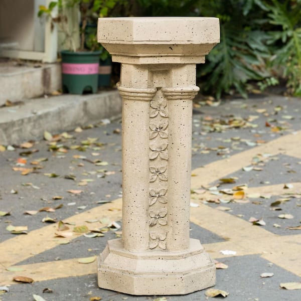 Outdoor/Indoor Concrete MGO Classic Corinthian Column Plant Stand