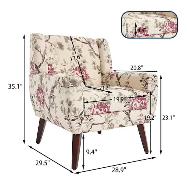 Have a question about Uixe Multicolor Floral Pattern Linen