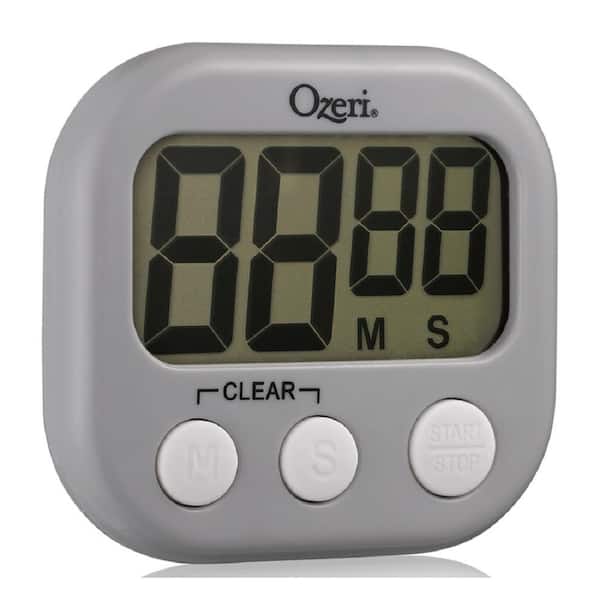 Ozeri Kitchen and Event Timer KT1-GR - The Home Depot