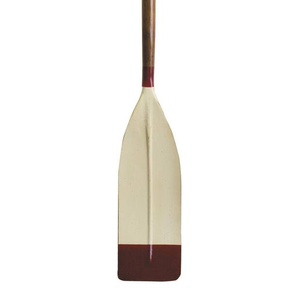 Authentic Models Chandler In Ivory And Red Honey Distressed French Oar Fe104 Red Honey Distressed French Oar Fe104, Grayson Boat Oar Floor Lamp