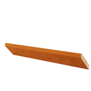 Hargrove 2.75 in. W X 3.25 in. D X 96 in. H Cinnamon Stained Crown Cabinet Filler Flat