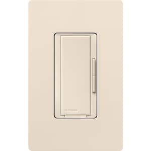 Maestro Companion Multi-Location Dimmer Switch, Only for Use with Maestro LED+ Dimmer, Light Almond (MA-R-LA)