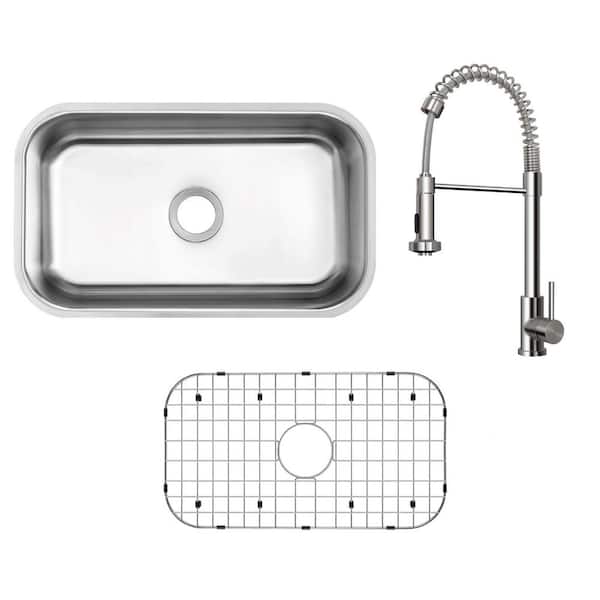 CHESHIRE 32 in. Undermount 70/30 Double Bowl 18 Gauge Stainless
