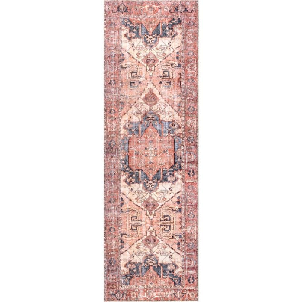 Quinne Oriental 2 ft. 6 in. x 8 ft. Persian Peach Indoor Runner price history on PriceWatchPro