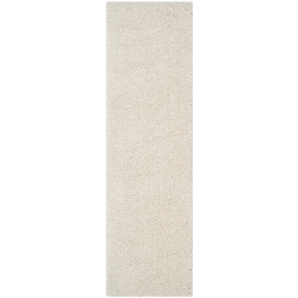 Venice Shag Pearl 2 ft. x 6 ft. Solid Runner Rug price history on PriceWatchPro