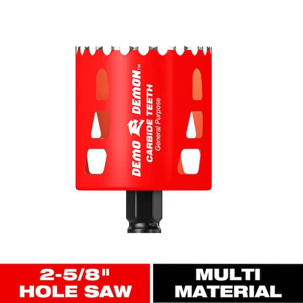 DIABLO 2-5/8 in. Carbide Hole Saw with 2-3/8 in. Cutting Depth