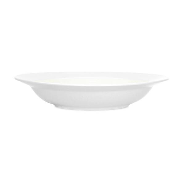 Noritake Colorwave White Stoneware Pasta/Rim Soup Bowl 8-1/2 in., 20 oz.
