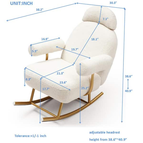 Nursing chair fantastic discount furniture