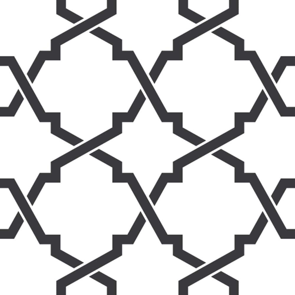 Black B24 7 in. x 7 in. Vinyl Peel and Stick Tile (24 Tiles, 8.17 sq.ft./pack) price history on PriceWatchPro