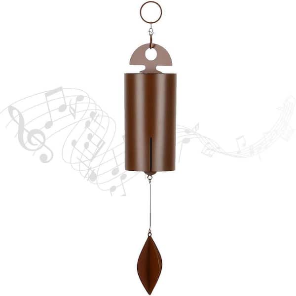 Wind Chimes for Outside Deep Tone Heroic Windbell Metal Cylinder Wind Chimes for Outside, Garden Decor