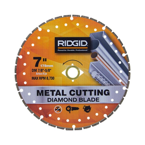 RIDGID 7 in. Metal Cutting Diamond Blade