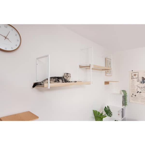 Floating cat outlet stairs