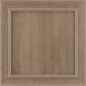 Brookland 11 9/16 in. W x 3/4 in. D x 11 1/2 in. H in Maple Almond Cabinet Door Sample