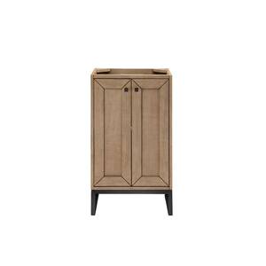 Chianti 19.6 in. W. x 15.4 in. D x 33.5 in. H Single Bath Vanity Cabinet without Top in Whitewashed Walnut