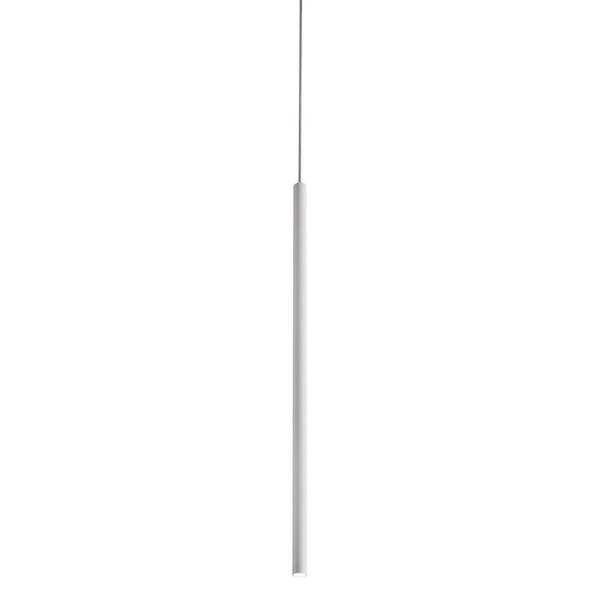 AFX Point 3-Watt Integrated LED White Pendant with Steel Shade