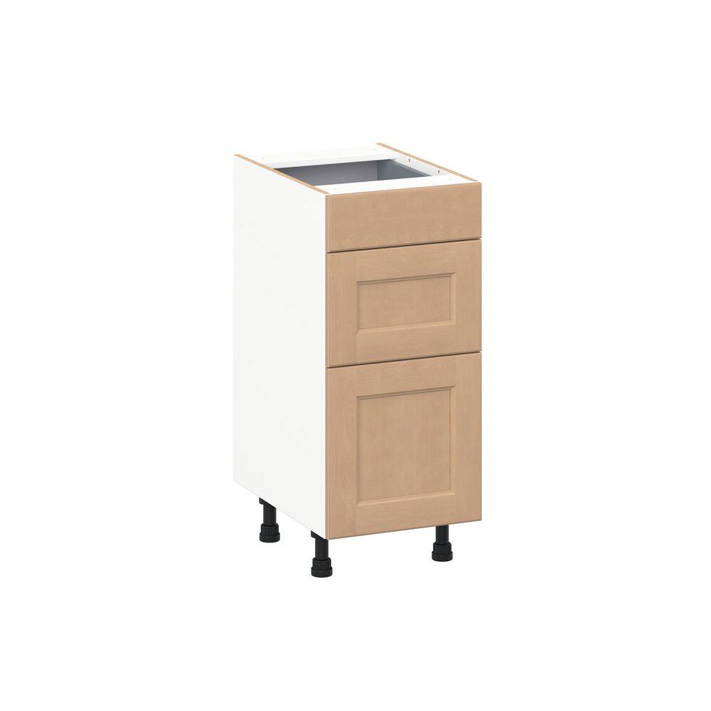 Lakewood 15 in. W x 21.83 in. D x 34.5 in. H Assembled Shaker Bath Drawer Base Kitchen Cabinet in Sugar Cookie price history on PriceWatchPro