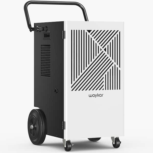 Unbranded 155 pt. Maximum Coverage Area 7500 sq. ft. Dehumidifier in. White Pumped