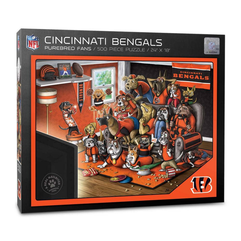 YouTheFan 2501482 NFL Cincinnati Bengals Licensed Memory Match Game