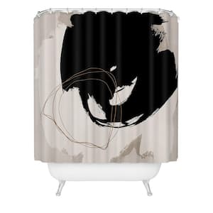 71 in. x 74 in. Mareike Boehmer Abstract Brush Strokes 42-Shower Curtain