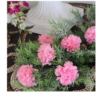 5-Pcs Artificial Plum Blossom Fake Wintersweet Long Stem Plastic Flowers Home Hotel Office Garden Decor