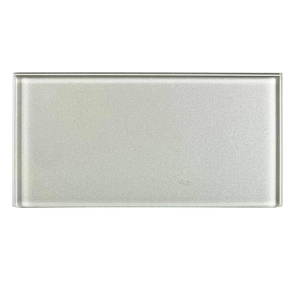 Forever White 3 in. x 6 in. Glossy Glass Peel and Stick Subway Wall Tile (10.5 sq. ft./Case) price history on PriceWatchPro