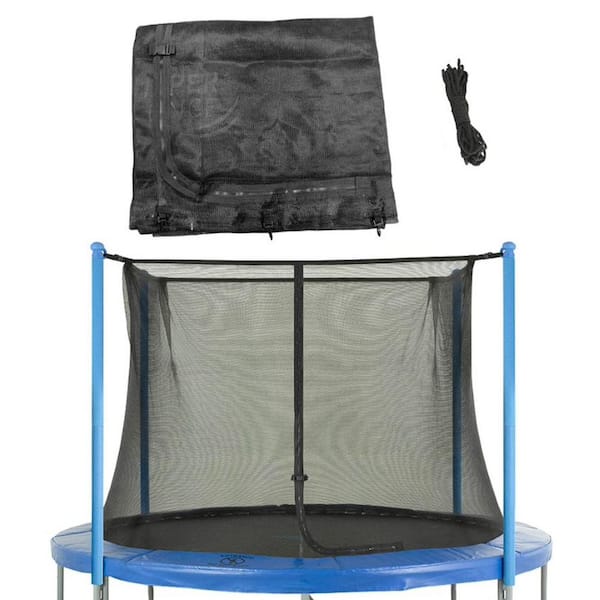 Upper Bounce Machrus Trampoline Enclosure Net for 8 ft. Round Frames ...