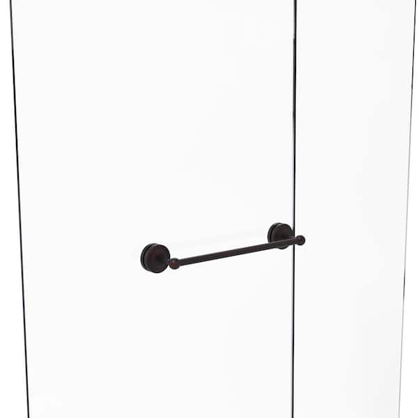 Allied Brass Prestige Regal 18 in. Over-the-door Shower Door Single Towel Bar in Venetian Bronze