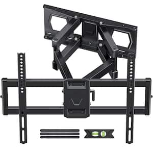 Universal Retractable Full Motion Wall Mount for 37 in. to 86 in. TVs with Dual Articulating Arms