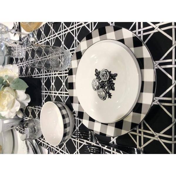 Elegance in Porcelain 12-Piece White Dinnerware Set, Service for 4