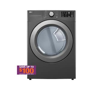 DLE3400W by LG - 7.4 cu. ft. Ultra Large Capacity Electric Dryer