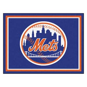 MLB New York Mets Blue 8 ft. x 10 ft. Indoor Area Rug