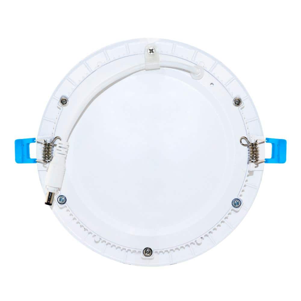 White Aluminum 4-inch Slim LED Downlight