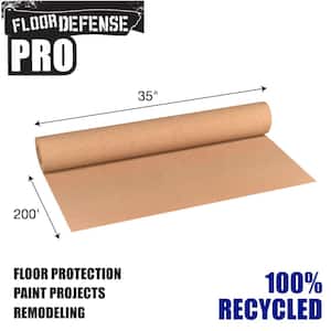 2.9 ft. x 200 ft. Brown Builders Paper Drop Cloth