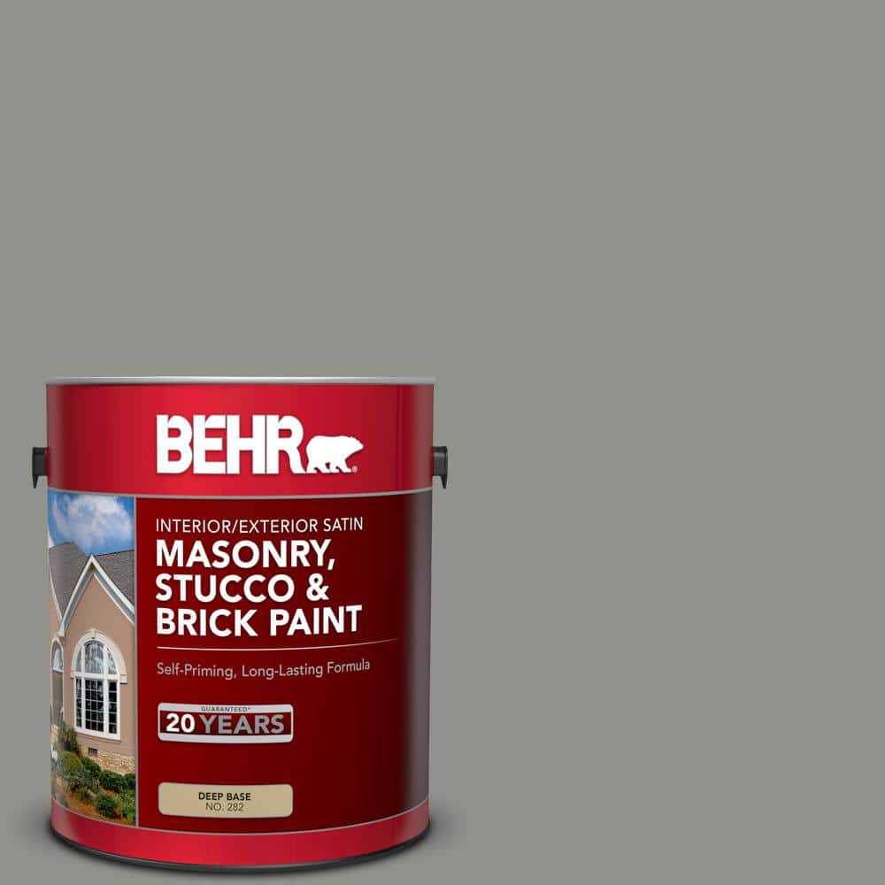 1 gal. #MS-59 Casting Shadow Satin Interior/Exterior Masonry, Stucco and Br