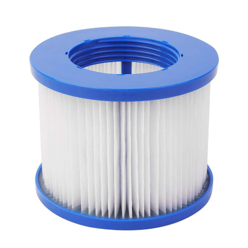 ALEKO Water Filter Cartridge for Inflatable Hot tub Spa - Blue