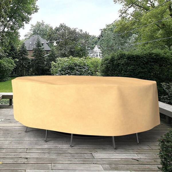 extra large oval patio set cover